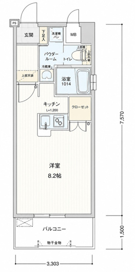 【間取り】 | アソシアグロッツォ博多