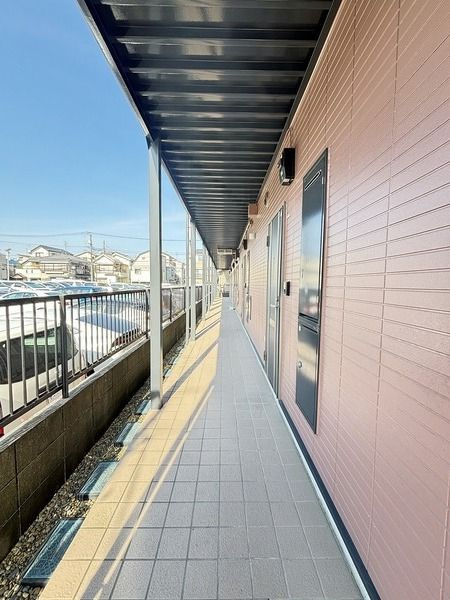 シャンブル松本Ⅵの玄関