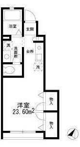 シャルム大森の間取り