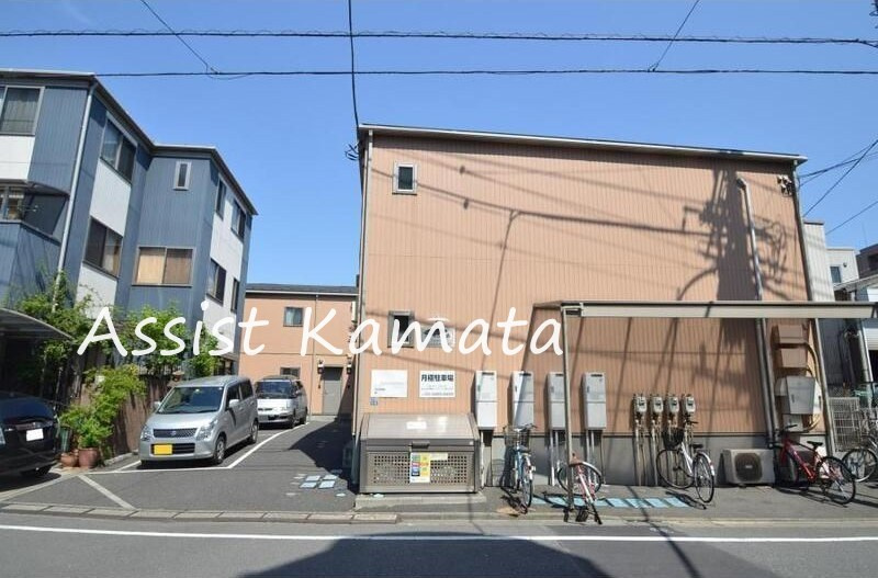 シャルム大森の駐車場