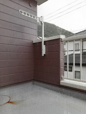 メゾン桃郷のバルコニー