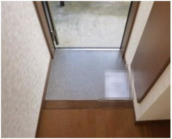 プレジール　エクセランの玄関