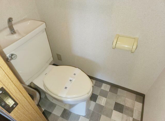 大和市福田４丁目の賃貸マンションのトイレ