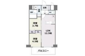 【間取り】 | エフパルク高宮Ⅱ