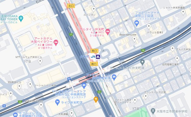 【地図】 | パークフラッツ弁天町駅前