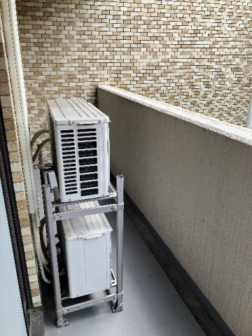 クレール碑文谷のバルコニー