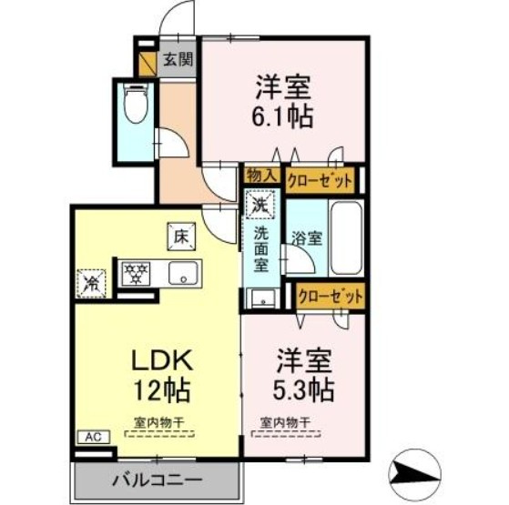 ブラビッシーモ　Ⅱ　仲介手数料（賃料の1.10ヵ月）の50％OFF対象物件！