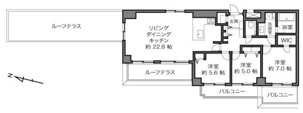【間取り】 | マンション小石川台