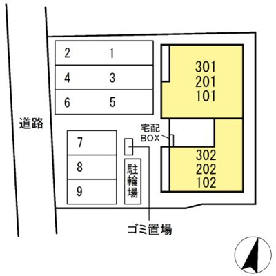 【区画図】 | シャルレーヌ