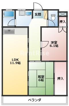シャトレ・ド・フジの間取り