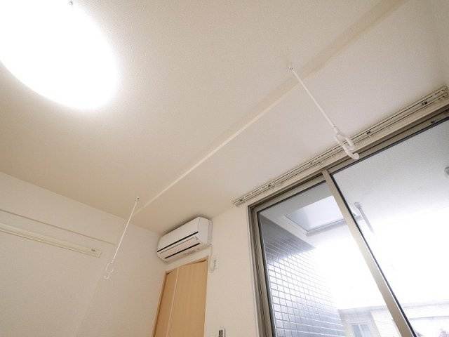 ベルオーブ　Ⅲの設備|室内物干しもついてます。