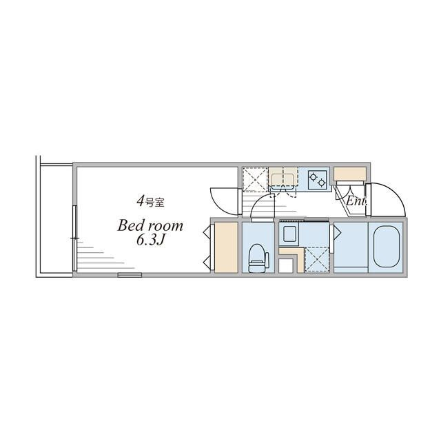 ウィンドテラスお花茶屋の間取り|間取りです。