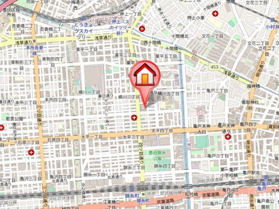 KoHa錦糸町の地図