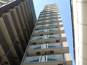 大阪市中央区松屋町の賃貸マンションの外観