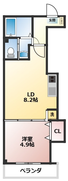 Quatre Saisonの間取り