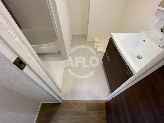 ノルデンタワー南森町プレミアムの洗面所|ノルデンタワー南森町プレミアム　洗面脱衣室