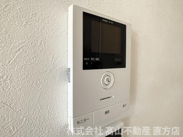 直方市大字頓野のアパートのセキュリティ