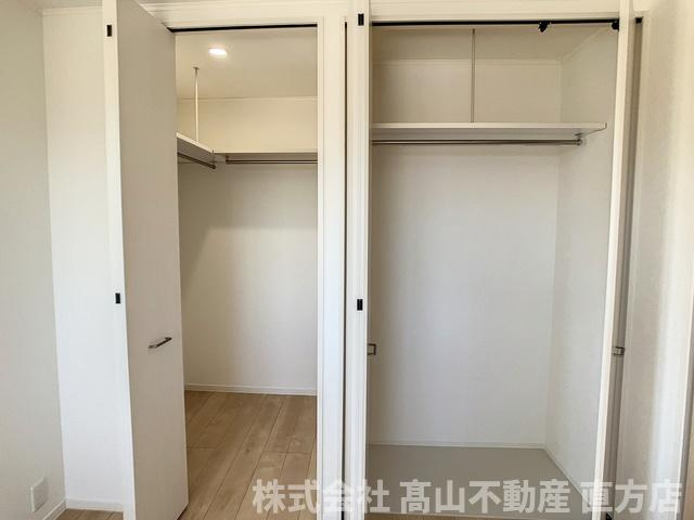 直方市大字頓野のアパートの収納