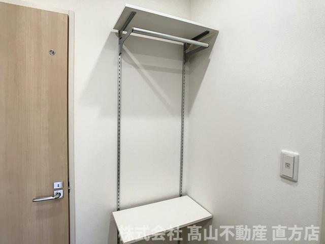 直方市大字頓野のアパートの収納