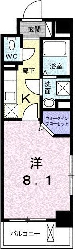 アクティフ賀茂の間取り