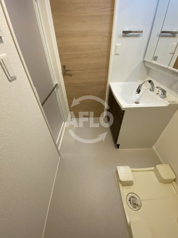 ノルデンタワー南森町プレミアムの洗面所|ノルデンタワー南森町プレミアム　洗面脱衣室