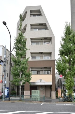 【外観】 | プレール荻窪弐番館 | 鉄筋コンクリート造のがっちりとした建物。