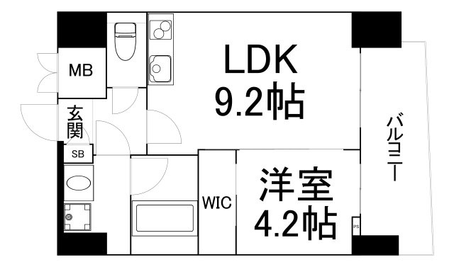 【間取り】 | ノルデンタワー南森町プレミアム
