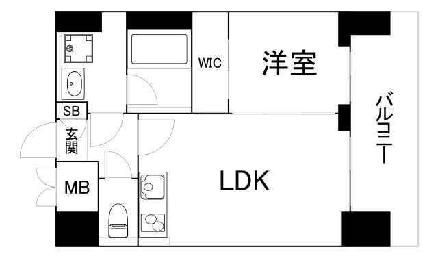 【間取り】 | ノルデンタワー南森町プレミアム