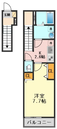 リブリ・Junoの間取り