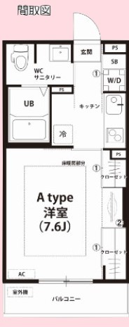 リブリ・シャンティーユの間取り