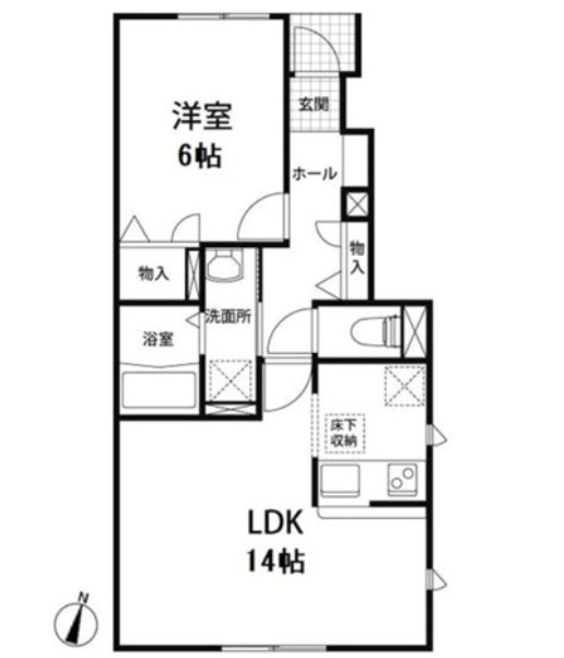 アレプロッツ・ツーの間取り