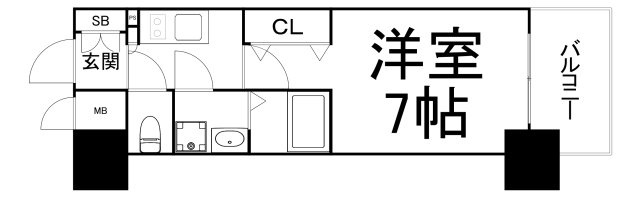 【間取り】 | ファーストフィオーレ新町ファジスタ