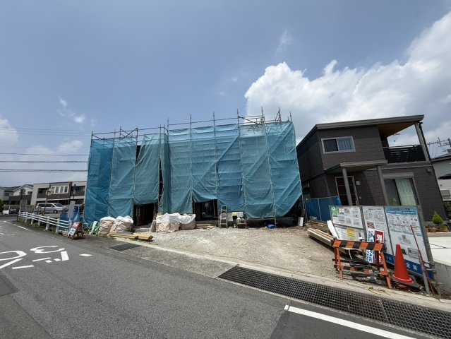 【外観】 | 御殿場市萩原　新築戸建て | 御殿場市萩原、限定1棟の新築戸建てが誕生します♪敷地面積は55坪以上♪南西側道路に面し通風＆陽当たり良好な立地です♪