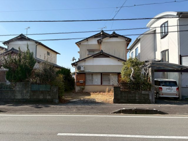 【前面道路含む現地写真】 | 自社売地　函南町畑毛　限定1区画 | 前面道路は幅員12ｍと広く、見通しも良好です♪