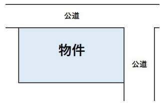 【土地図】 | 富士市宇東川東町　限定1区画 | 北東角地の好立地♪生活便利な住環境で新しい暮らしを始めませんか♪
