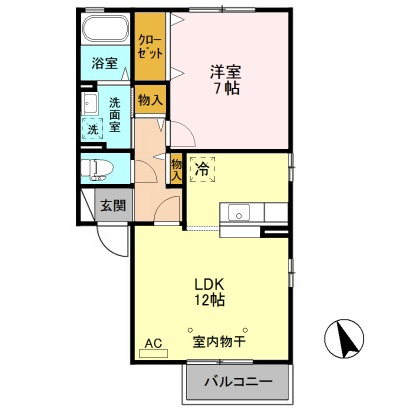 【間取り】 | パレット　Ａ