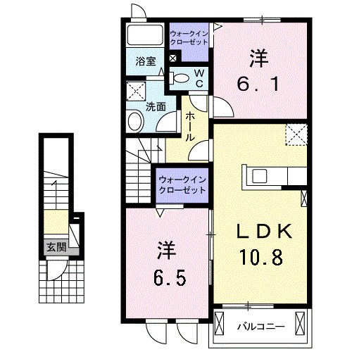 【間取り】 | サンライズガーデン　Ａ