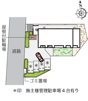 【区画図】 | レオネクスト湘南町屋Ⅱ