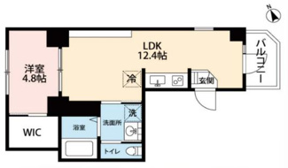 【間取り】 | エルレナート新富町