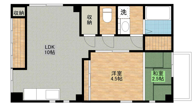 【間取り】 | クララビル