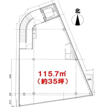 ＡＳＴ５ビルの間取り