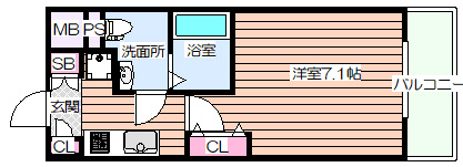 【間取り】 | ラクラス新大阪