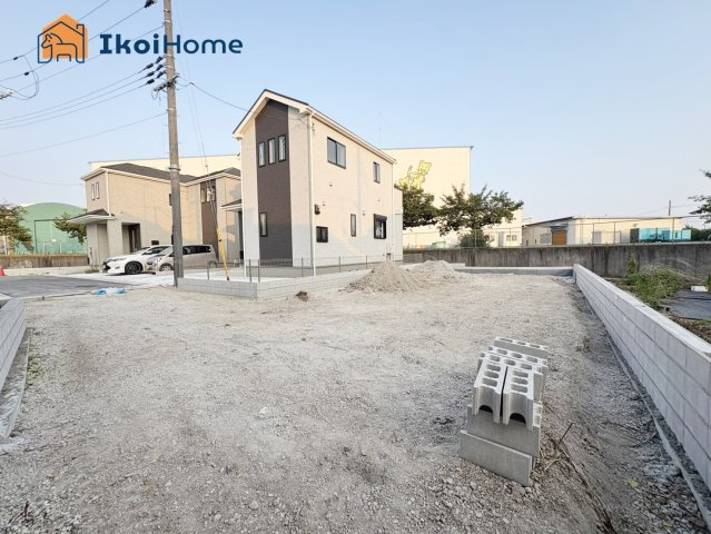 明石市魚住町西岡　F号棟　新築戸建の前面道路含む現地写真|【ホームページに現地動画掲載中】●年中無休：当日予約可●車通りも少なく、安心の閑静な住宅地