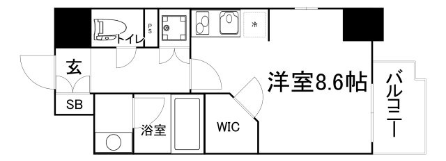 【間取り】 | パークキューブ北浜