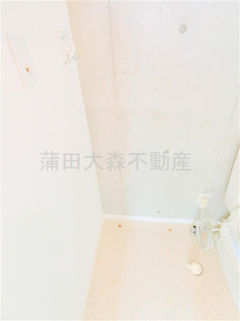 THE CUBEの設備|室内洗濯機置場