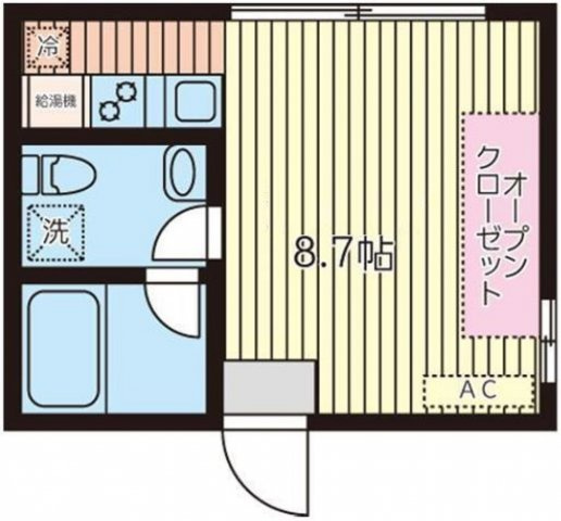 THE CUBEの間取り|間取り