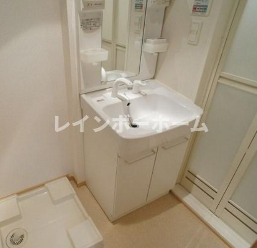 あすなろハウスⅠの独立洗面台