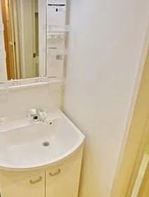 入間市鍵山１丁目のアパートの洗面所