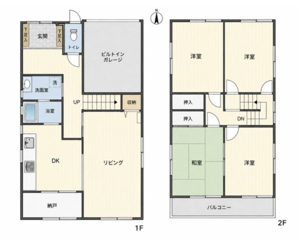 【間取り】 | 坂戸市日の出町　中古戸建