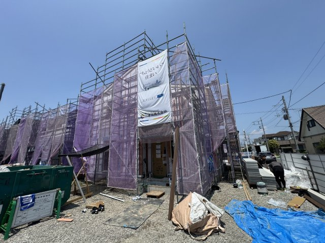 新築　高崎市新町第８　Livele Garden.S　6号棟の外観|現地写真　2026年10月完成予定！類似物件のご内覧等、お気軽にお問合せください♪　							
　							

